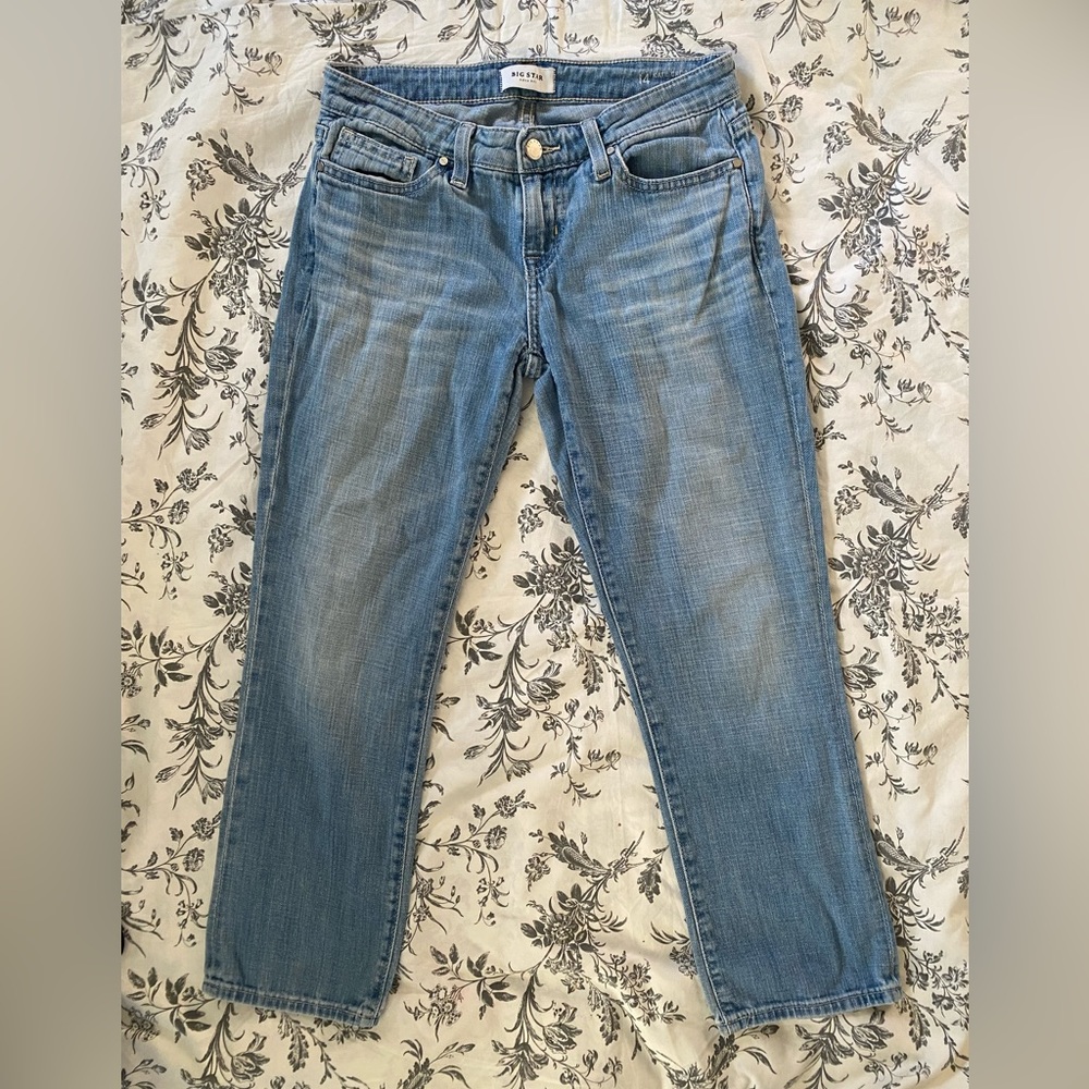 Big Star Nova XVI Kate Crop Straight Jeans Size 25